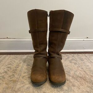 Teva de La Vina Women’s Tall Brown Waterproof Boots 9.5